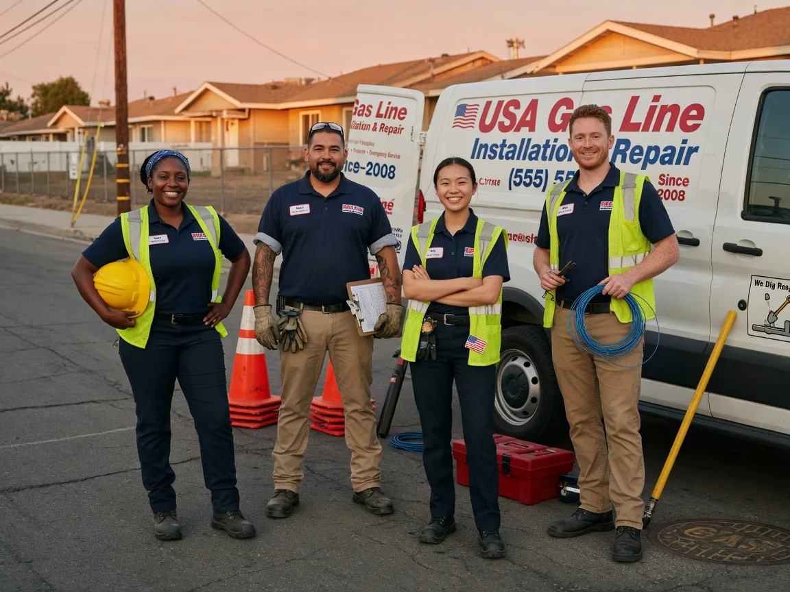 Gas Line Installation company in Dike, IA